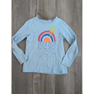 Tea Collection Rainbow Long Sleeve Graphic T-shirt, 7Y (U2)